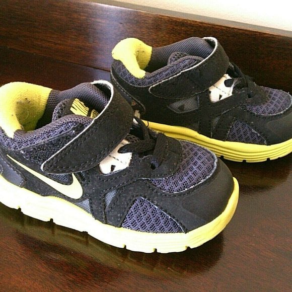 Nike VM Sneakers Lunarglide Kids Size 5c Toddlers Shoes 3 Sensory Motion Black - Picture 12 of 16